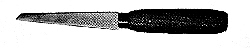 Ausschneidemesser - Skiving Knife