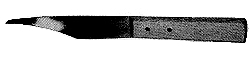 Ausschneidemesser - Skiving Knife