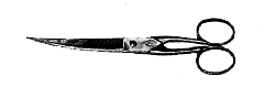 Gebogene Schere - Arcuated Shear
