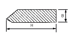 Profilmesserstahl - Steel for Regroover Blades