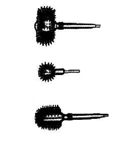 Rauhköpfe und -kugeln - Buffing Heads and Balls